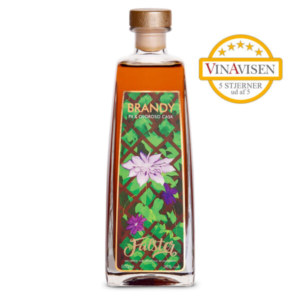 FALSTER Brandy – 1st. Release 2020 – 5 stjerne Vinavisen – FALSTER Destilleri